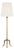 AERIN by Visual Comfort Signature Mathilde 59" Floor Lamp in Hand-Rubbed Antique Brass with Linen Shade For Sale