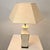 Vintage Italian Porcelain Table Light in Bamboo by Agostinelli Bassano for Bassanos Ebanistery, 1970s For Sale - Image 6 of 7
