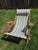 Lovely vintage, folding lounge chair. Perfect for the beach, patio or anywhere that calls for some outdoor style and...