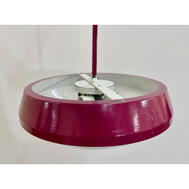 Metal Mid-Century Pendant Lamp No 21331 from Drupol, 1960s For Sale - Image 7 of 11