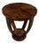 Late 20th Century Macassar Ebony Art Deco Style Side Table by Enrique Garcel For Sale - Image 5 of 6