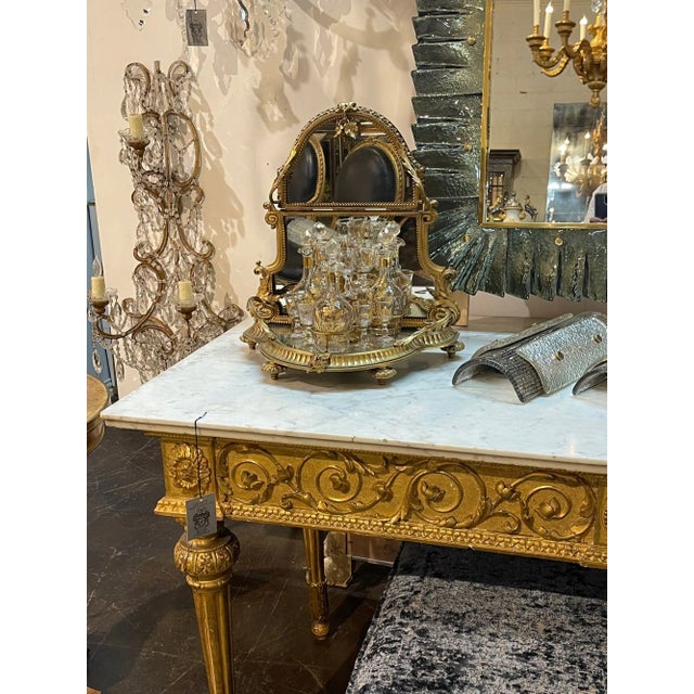 Antique French Gilt Bronze Tantalus Set- 12 Pieces For Sale - Image 10 of 11