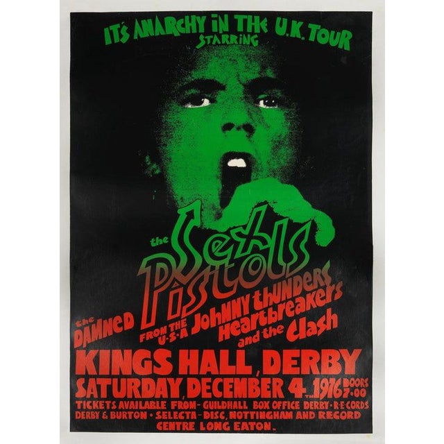 1976 Sex Pistols Its Anarchy in the U K Tour Poster For Sale