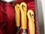Metal 19th Century Boxed Swan Handled Bone Carving Set For Sale - Image 7 of 11