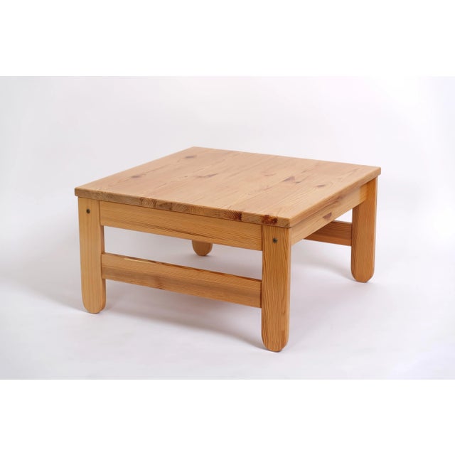 Kontiki Chair and Table in Pine by Gillis Lundgren for Ikea, 1970s, Set of 2 For Sale - Image 16 of 18