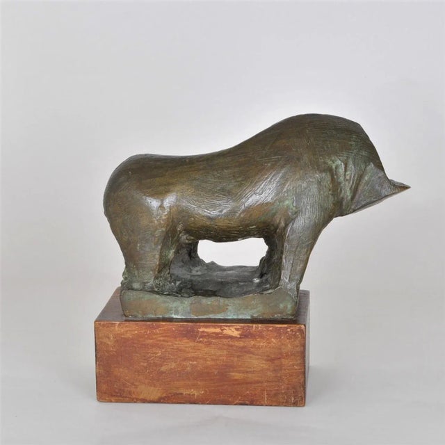 Headless Animal Sculpture, 1950s, Bronze For Sale - Image 11 of 15
