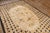 Terra Cotta Doris Leslie Blau Antique Tabriz Floral Allover Cream Beige Carpet - c. 1880 For Sale - Image 8 of 10