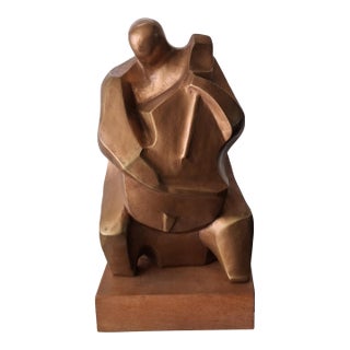 1960s Irving Amen - The Musician - Artist Authorized Museum Casting For Sale