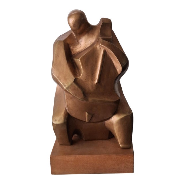 1960s Irving Amen - The Musician - Artist Authorized Museum Casting For Sale