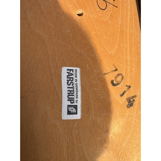 Mid 20th Century Farstrup Danish Dining Chairs - Set of 10 For Sale - Image 5 of 12