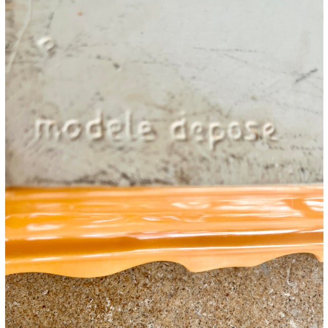 Ceramic Appolia Lively Orange Stoneware Baking Dish, Made in France For Sale - Image 7 of 8