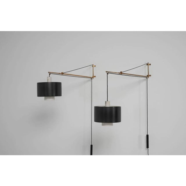 Italian Model 2061 Wall Lamp by Gaetano Sciolari for Stilnovo, 1954 For Sale - Image 13 of 16