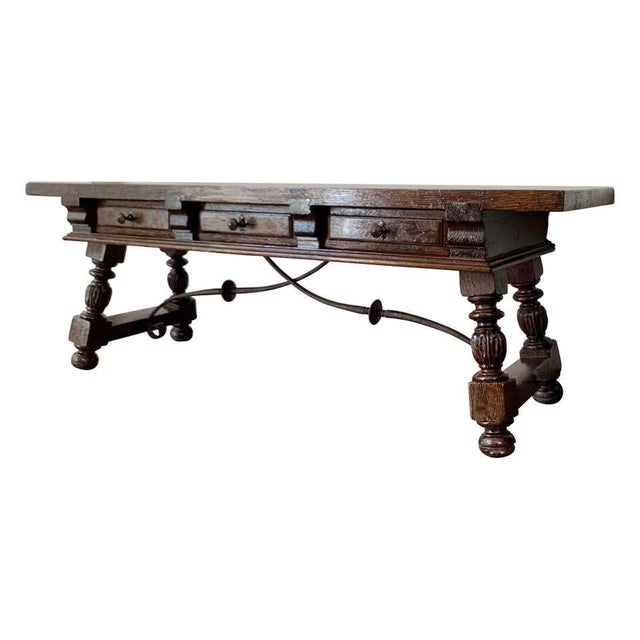 19h Spanish Bench or Low Console Table With Marquetry ... Console table collections for every room choose by colour, material & style glass hallway traditional modern french country uk's.based on our feedback from our customers, we feel we have achieved this goal with console tables uk.