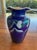 1983 Grant Randolph Feather and Heart Glass Vase For Sale - Image 4 of 12