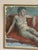 Vilhelm Blomquist, Reclining Lady on Red Couch, 1960s, Oil on Panel, Framed For Sale - Image 4 of 18