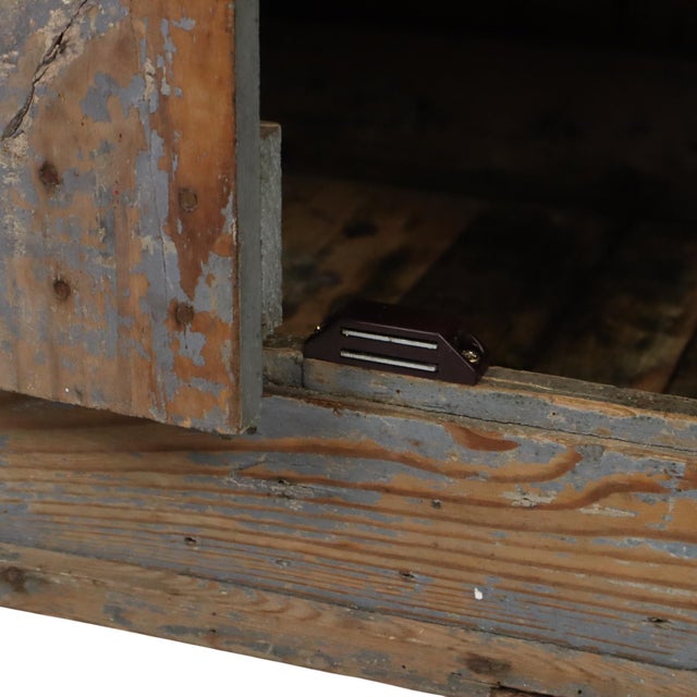 1930s Blue Workbench Sideboard, 1930s For Sale - Image 5 of 18