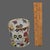 Late 20th Century Boho Chic Williams Sonoma Day of the Dead Painted Skull Floral Tumblers Highball Glasses - Set of Four L For Sale - Image 6 of 8