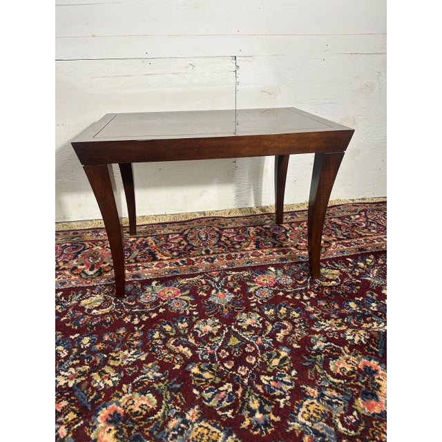 Modern CTH/Sherrill Occasional Custom Cocktail Table With Walnut Finish For Sale - Image 3 of 7