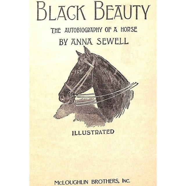 SEWELL, Anna [144] pp. McLoughlin Brothers, Inc. 9 3/8" x 7" Black Beauty: His Grooms and Companions, the Autobiography of...