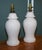 Vintage Cream Porcelain Lamps, 1970s, Set of 2 For Sale - Image 6 of 16