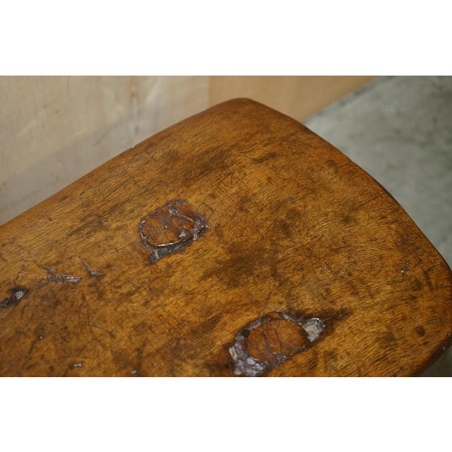 18th Century Spanish Three Legged Coffee Table, 1740s For Sale - Image 14 of 18
