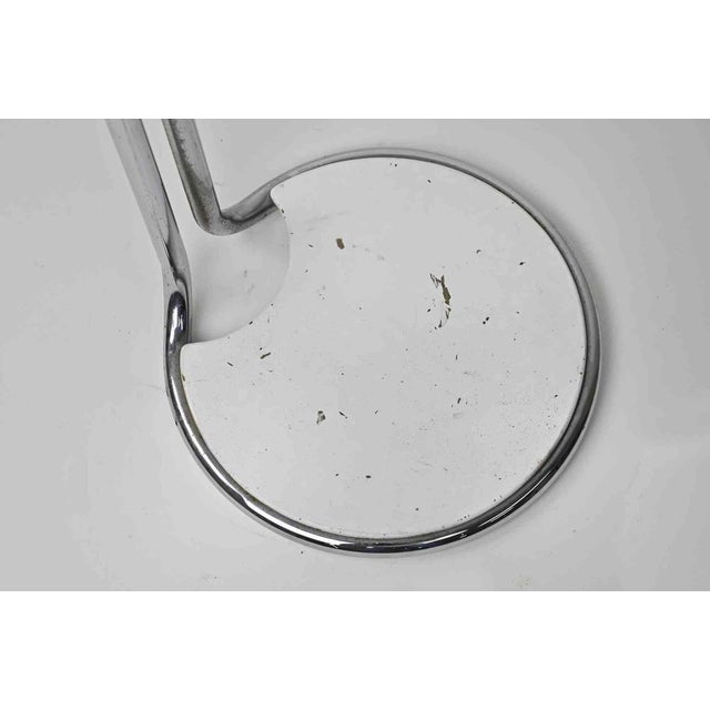 1970s Vintage Coatstand in Chromed Metal and Plastic, Italy, 1970s For Sale - Image 5 of 6