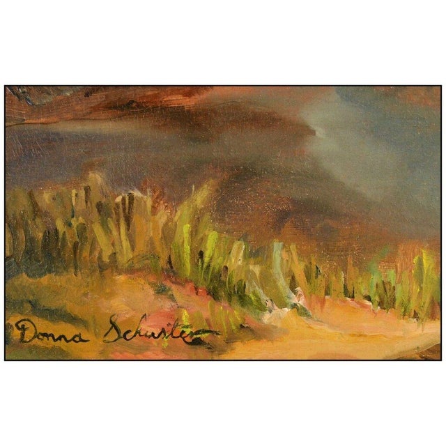 Contemporary Early 20th Century Californian Landscape, Donna Schuster For Sale - Image 3 of 4