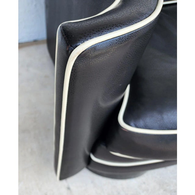 Contemporary Leather Sofa Top Grade by Elite Leather For Sale - Image 10 of 13