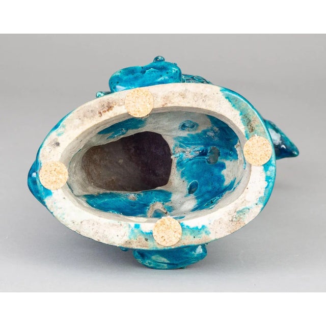 Turquoise Chinese Turquoise Parrot, Circa 1800 For Sale - Image 8 of 9