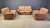 Brown Vintage Sofa Set from Durlet, 1980s, Set of 3 For Sale - Image 8 of 9