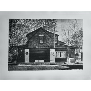 1980s "House With Trailer" Screenprint by John Baeder For Sale