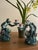 Vintage Chinoiserie Monkey Candle Holders - A Pair For Sale - Image 14 of 14
