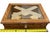 Late 20th Century Vintage Burl Wooden Jewelry Box With Key For Sale - Image 5 of 8