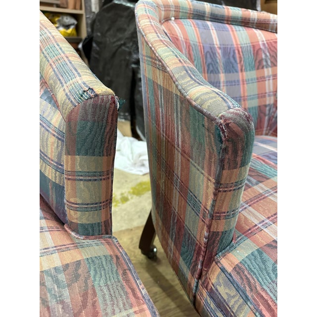 2000 - 2009 CTH Set of 4 Game Chairs With Casters. For Sale - Image 5 of 6