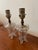 1960s 1960s Petite Antiqued Glass Lamps, Pair For Sale - Image 5 of 6