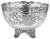 Antique Hong Kong Chinese Solid Silver Bowl from Wing Cheong, 1890s For Sale