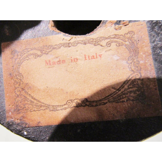 Italian Hand Carved Wood and Glass Top Cocktail Table Circa 1960s For Sale - Image 11 of 11