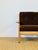 Mid-Century Modern Vintage Scandinavian Oak and Corduroy Modular Living Room Set, 1960s, Set of 5 For Sale - Image 3 of 18