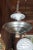 Mid-Century Modern Double Silver Metal Saucer Pendant Chandelier For Sale - Image 4 of 13