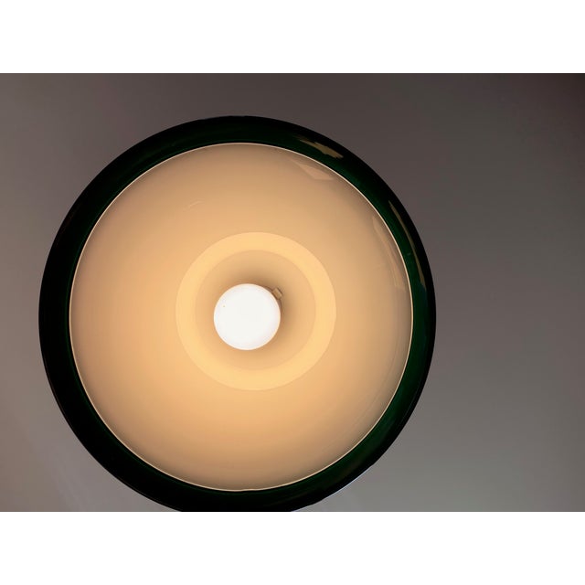 Green P&T Pendant Lamp by Michael Bang for Holmegaard, 1970s For Sale - Image 6 of 12