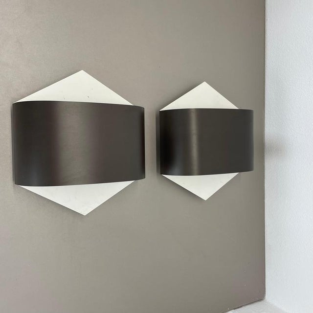 Article: Set of two cubic wall lights Producer: Staff Leuchten, Germany Age: 1970s Set of 2 original, 1970s German...