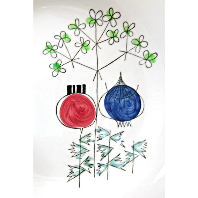 1950s 1950s Mid-Century Modern Rörstrand Sweden Pomona Picknick Two Plates Design by Marianne Westman - 2pcs For Sale - Image 5 of 8