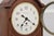 Wood Je Caldwell Chelsea Mahogany Mantle Clock For Sale - Image 7 of 16