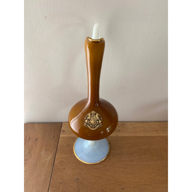 Italian Opaline Glass Pitcher, 1950s For Sale - Image 4 of 16