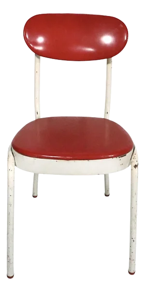 Mid Century Industrial Westinghouse Cosco Mangle Chair With Adjustable Back Rest Circa 1950s