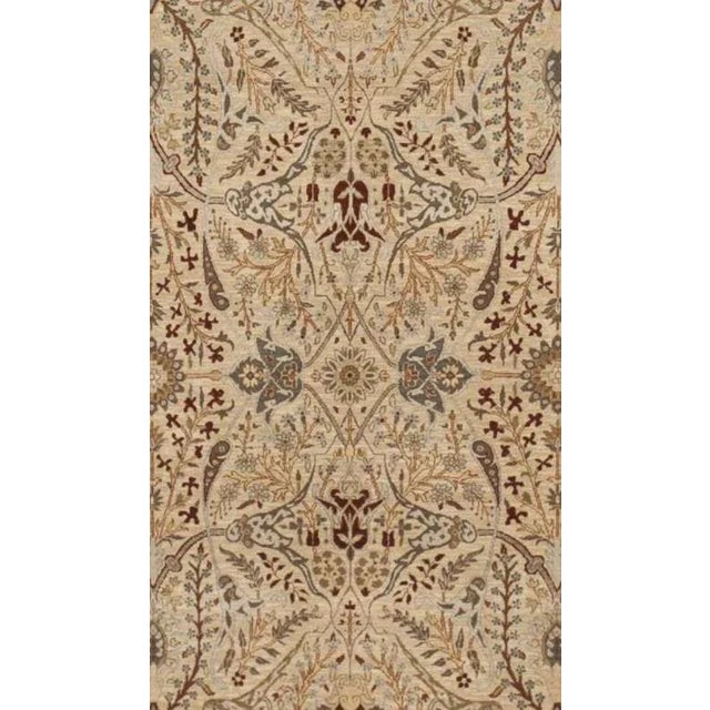 Traditional Handmade Agra Style Rug - 8'7" x 11'10" For Sale - Image 3 of 5