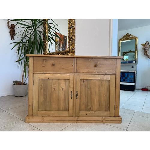Rustic Sideboard/Chest of Drawers/Cabinet, Solid Wood Furniture. Dimensions: Height x Width x Depth 88 x 125 x 45 cm. For...
