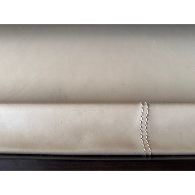 Ernest Desk in Taupe Leather by Romeo Sozzi for Promemoria, 2000s For Sale - Image 13 of 14