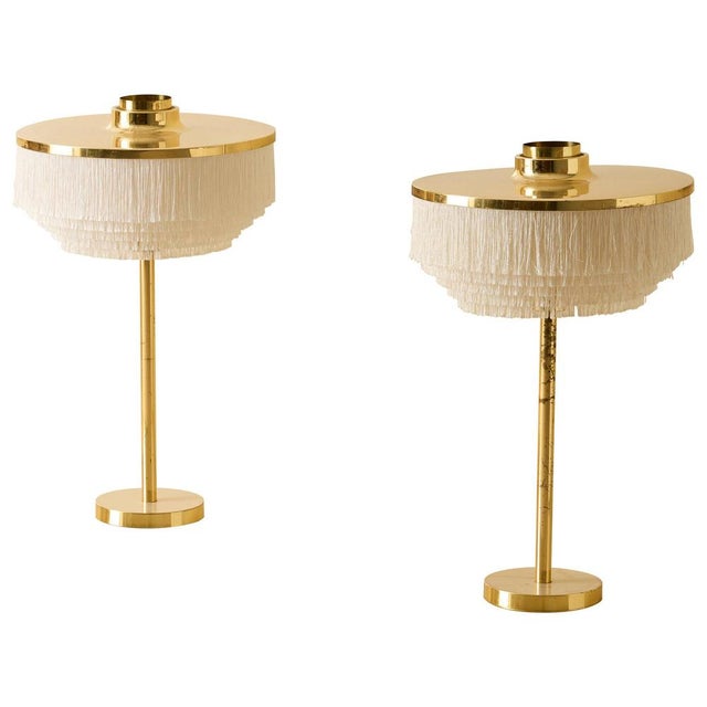 Metal Model B-138 Brass Table Lamps by Hans-Agne Jakobsson, 1960s, Set of 2 For Sale - Image 7 of 7