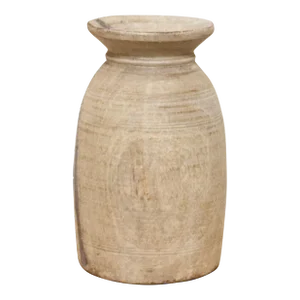 Bleached Antique Water Pot-Mondru